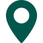 A green icon featuring a map symbol, representing navigation or location.