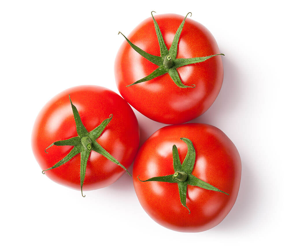 Three tomatos